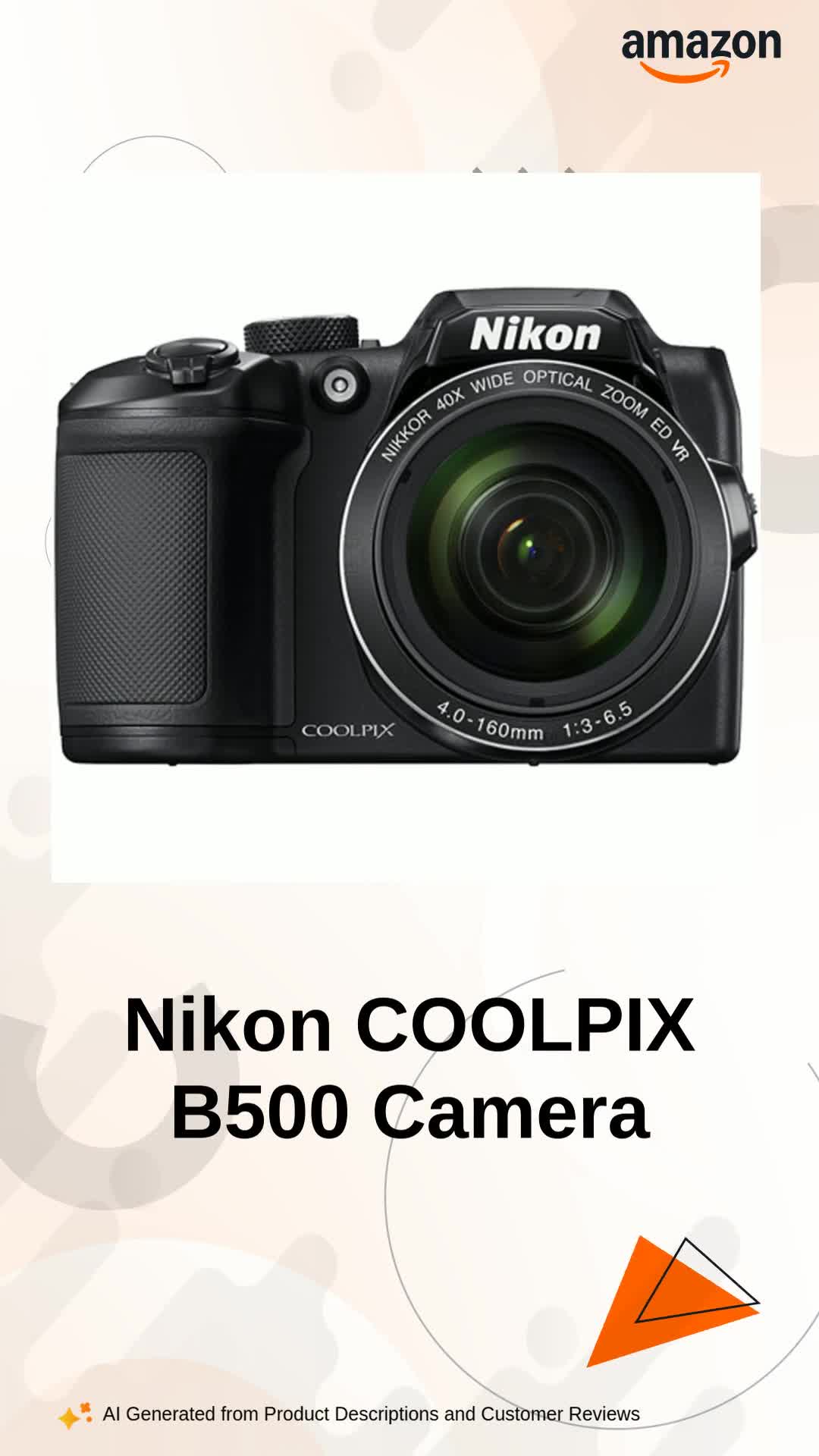 Nikon COOLPIX B500 Digital Camera